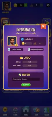 Ludo Bazi android App screenshot 2